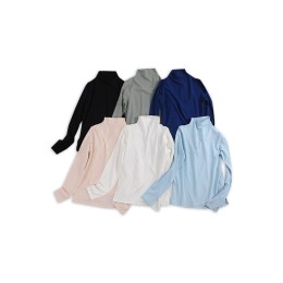 SKSW026  				Custom made bottle neck sweater tailor-made parent-child semi high neck bottle neck bottom sweater supply parent-child pure color sweater supplier				 SKSW026  				Custom made bottle neck sweater tailor-made parent-child semi high neck bottle neck bottom sweater supply parent-child pure color sweater supplier